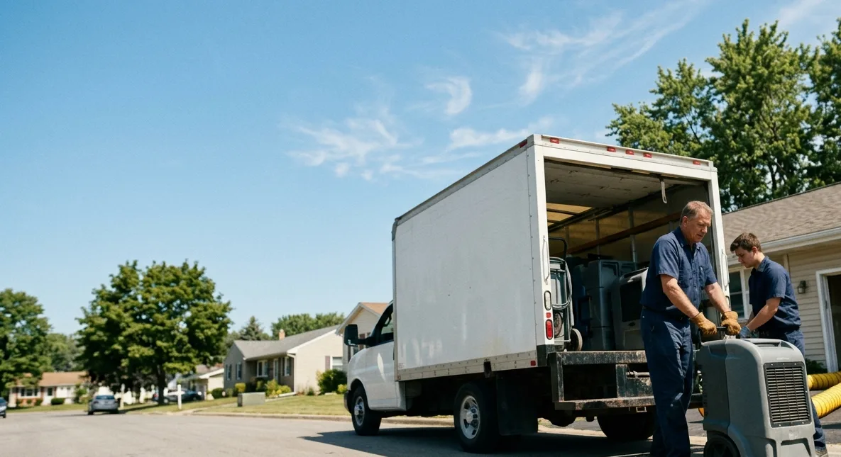 Water Damage Cleanup in Patoka, IL near me